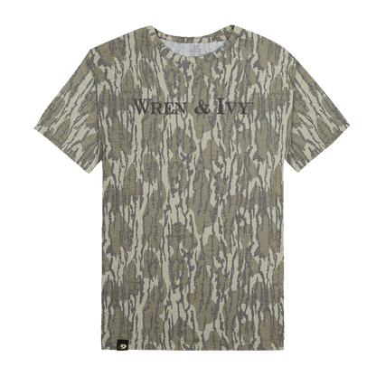 WASHED OUT CAMO LOGO TEE