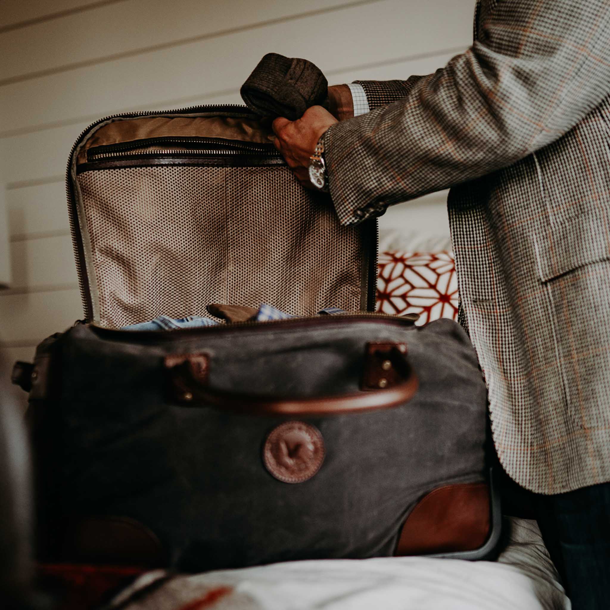 INHERITANCE TRUNDLE DUFFLE