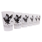 FROSTED SHATTERPROOF CUPS (SET OF SIX)